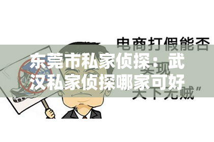 东莞市私家侦探：武汉私家侦探哪家可好？揭秘武汉侦探行业那些事儿