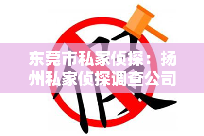 东莞市私家侦探：扬州私家侦探调查公司地址：揭秘专业侦探机构的秘密基地