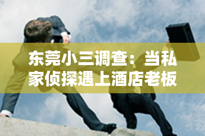 东莞小三调查：当私家侦探遇上酒店老板，一场意外的邂逅，揭开了一段尘封的往事。在这个充满悬疑的故事中，我们将跟随私家侦探的视角，一探究竟。