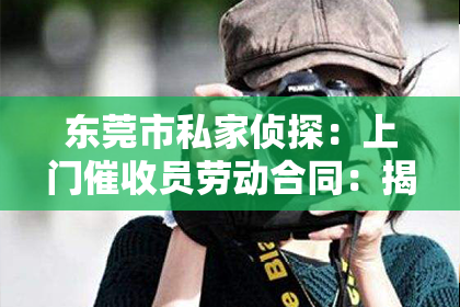 东莞市私家侦探：上门催收员劳动合同：揭秘合同条款与权益保障
