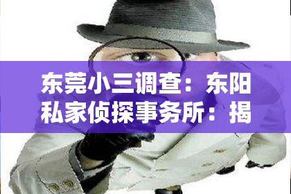 东莞小三调查：东阳私家侦探事务所：揭秘背后的故事与专业服务