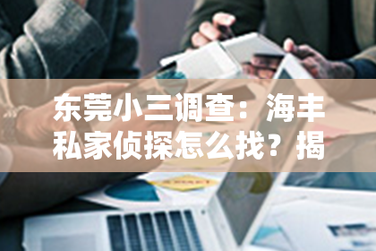 东莞小三调查：海丰私家侦探怎么找？揭秘私家侦探行业那些事儿