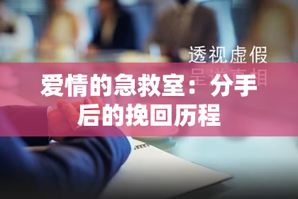 爱情的急救室：分手后的挽回历程