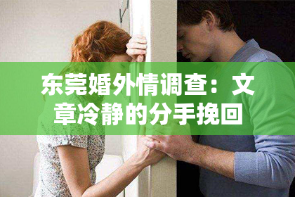 东莞婚外情调查:文章冷静的分手挽回