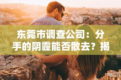 东莞市调查公司:分手的阴霾能否散去?揭秘分手挽回的可能性与策略
