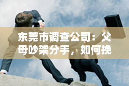 东莞市调查公司：父母吵架分手，如何挽回女朋友的心？
