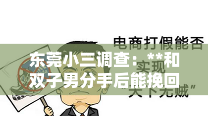 东莞小三调查：**和双子男分手后能挽回他吗？深度解析与策略建议**