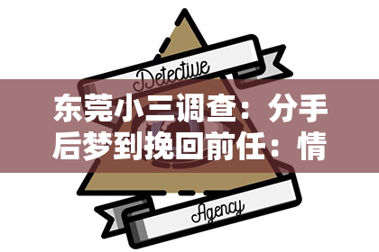 东莞小三调查:分手后梦到挽回前任:情感梦境中的纠结与反思