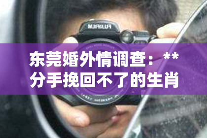 东莞婚外情调查：**分手挽回不了的生肖女**