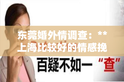 东莞婚外情调查：**上海比较好的情感挽回公司**